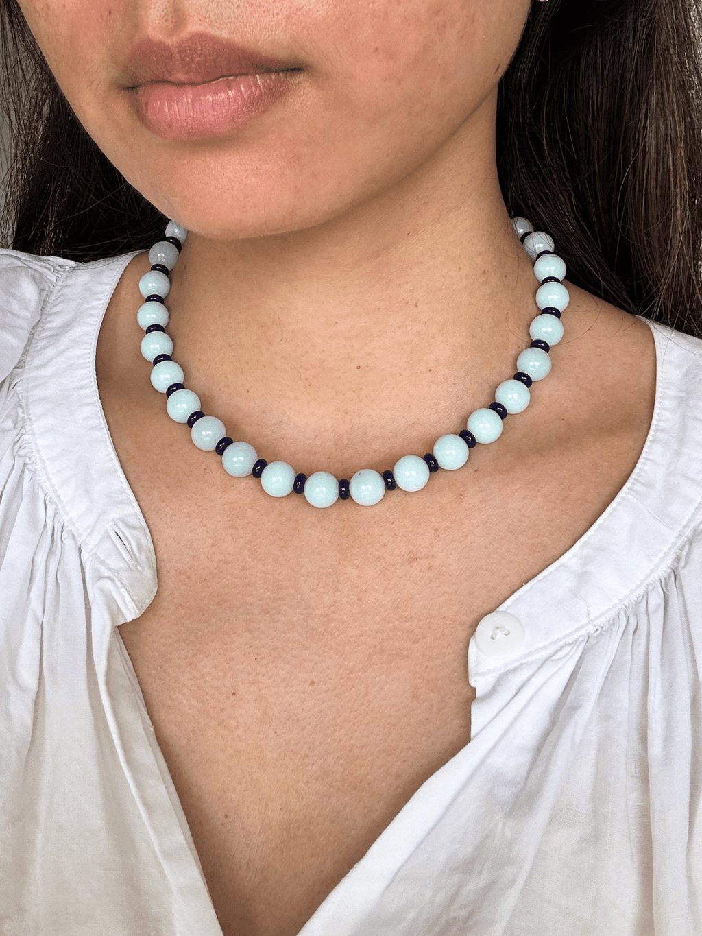 Peppa Necklace - Amazonite