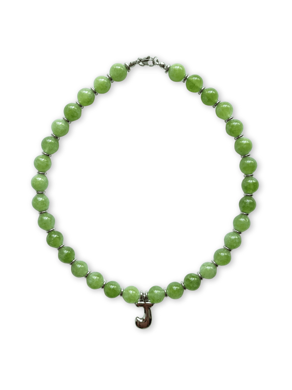 Benson Initial Necklace - Peridot