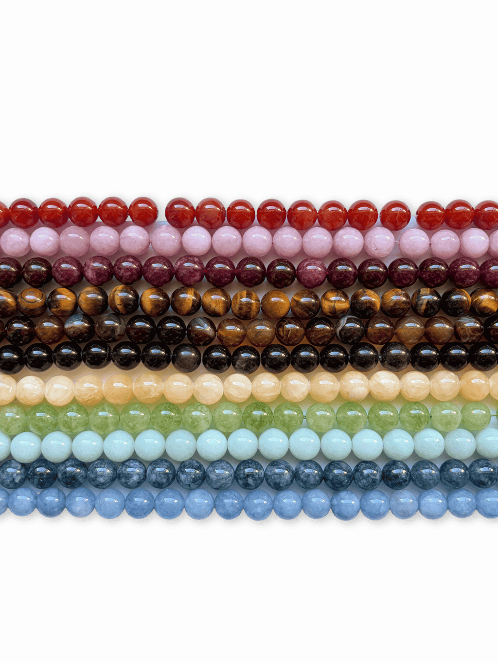 Custom Beaded Necklace - Round