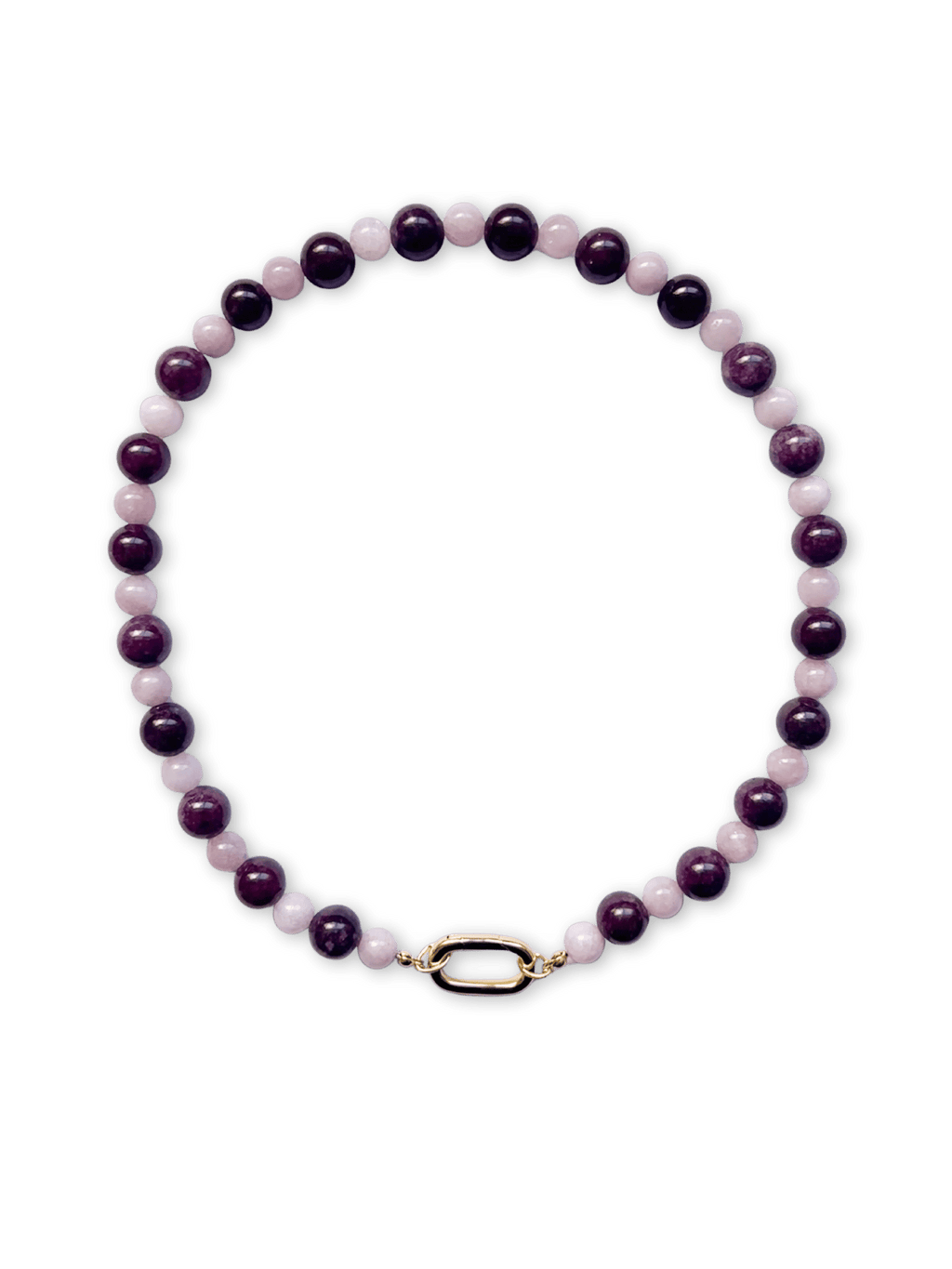 Remy Necklace - Lepidolite/Kunzite