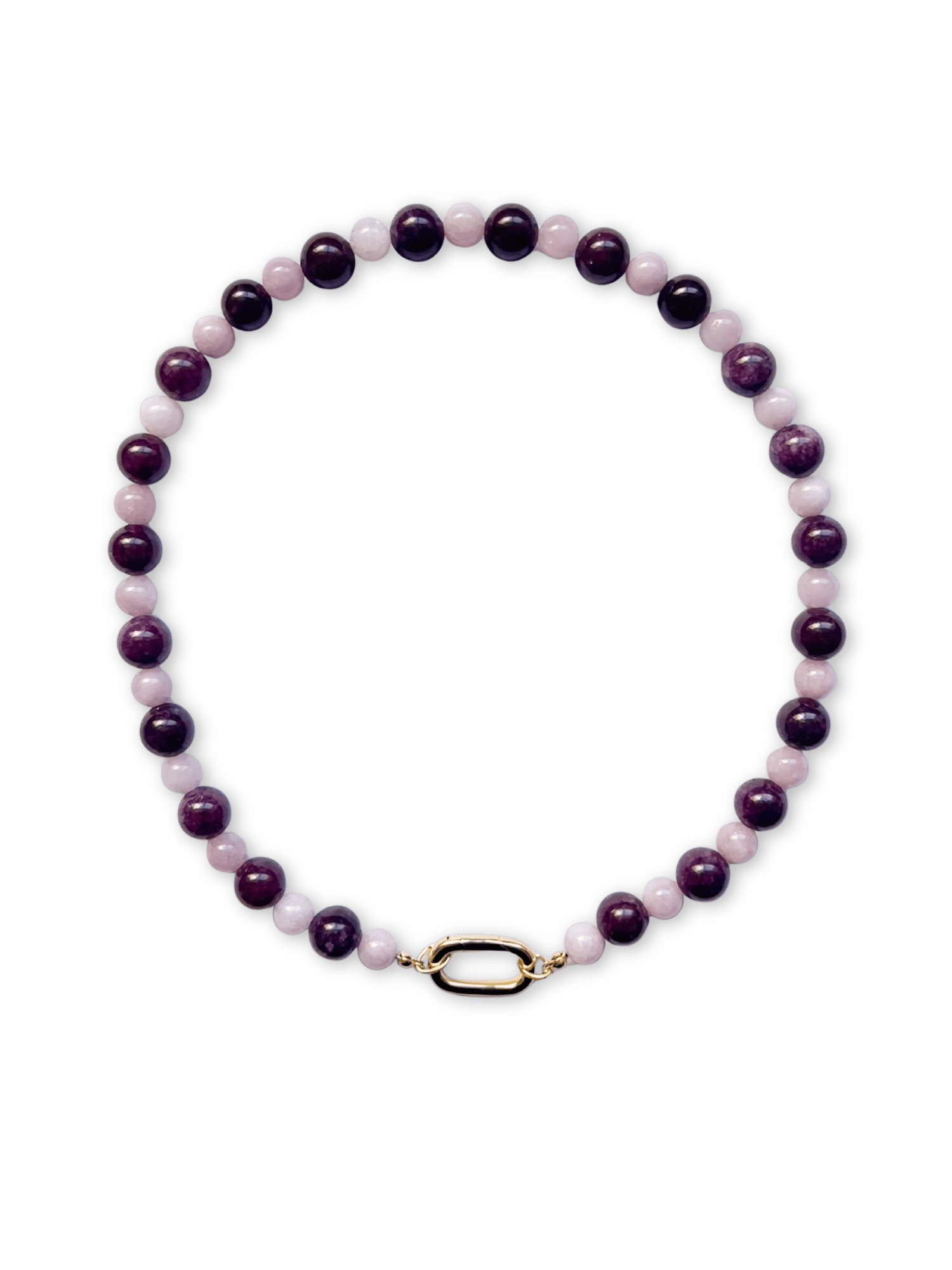 Remy Necklace - Lepidolite/Kunzite