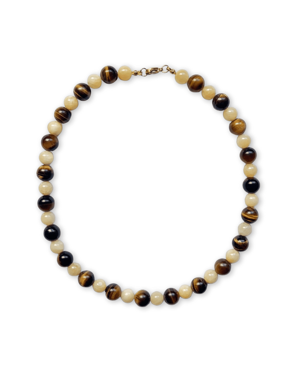 Remy Necklace - Tiger's Eye/Yellow Jasper