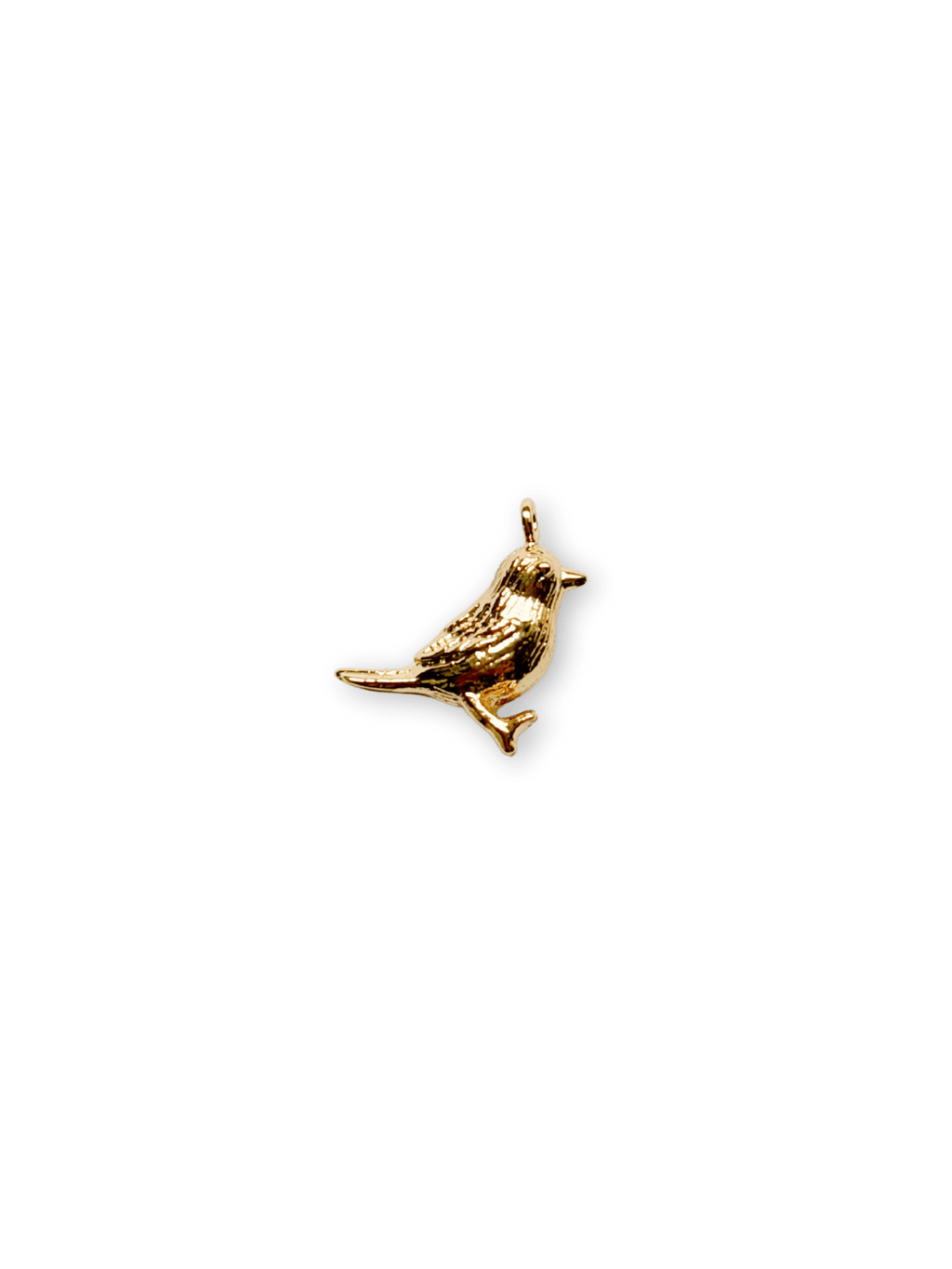 Bird Charm - Gold
