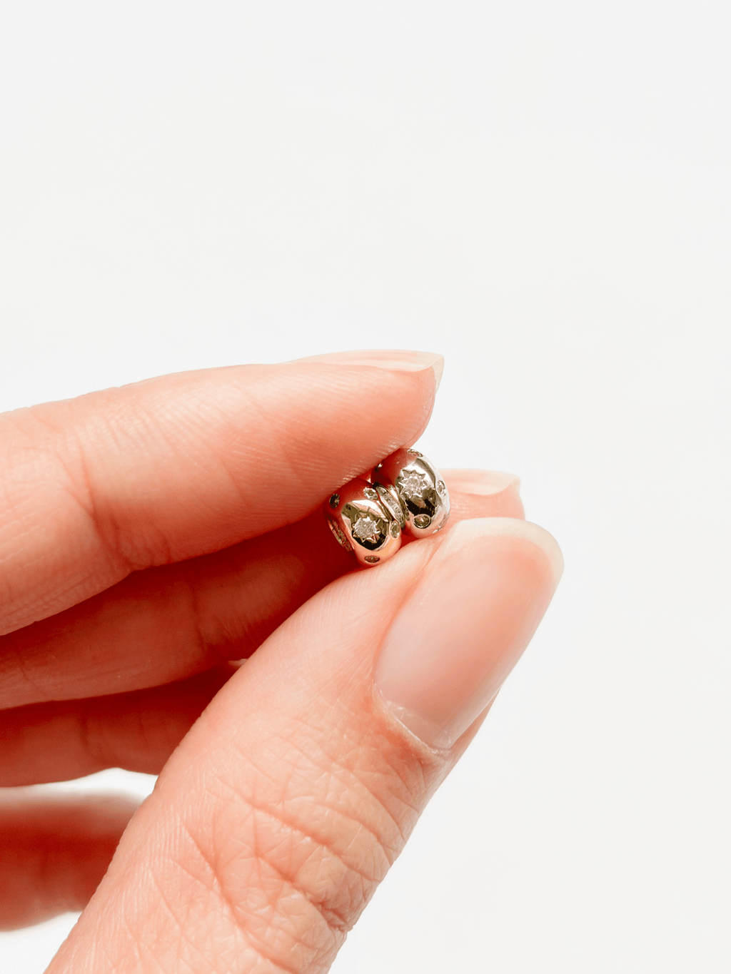 Cubic Zirconia Spacer Charm