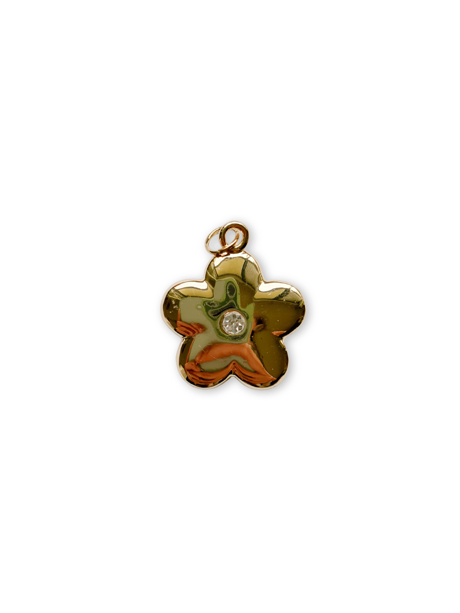 Flower Charm - Gold
