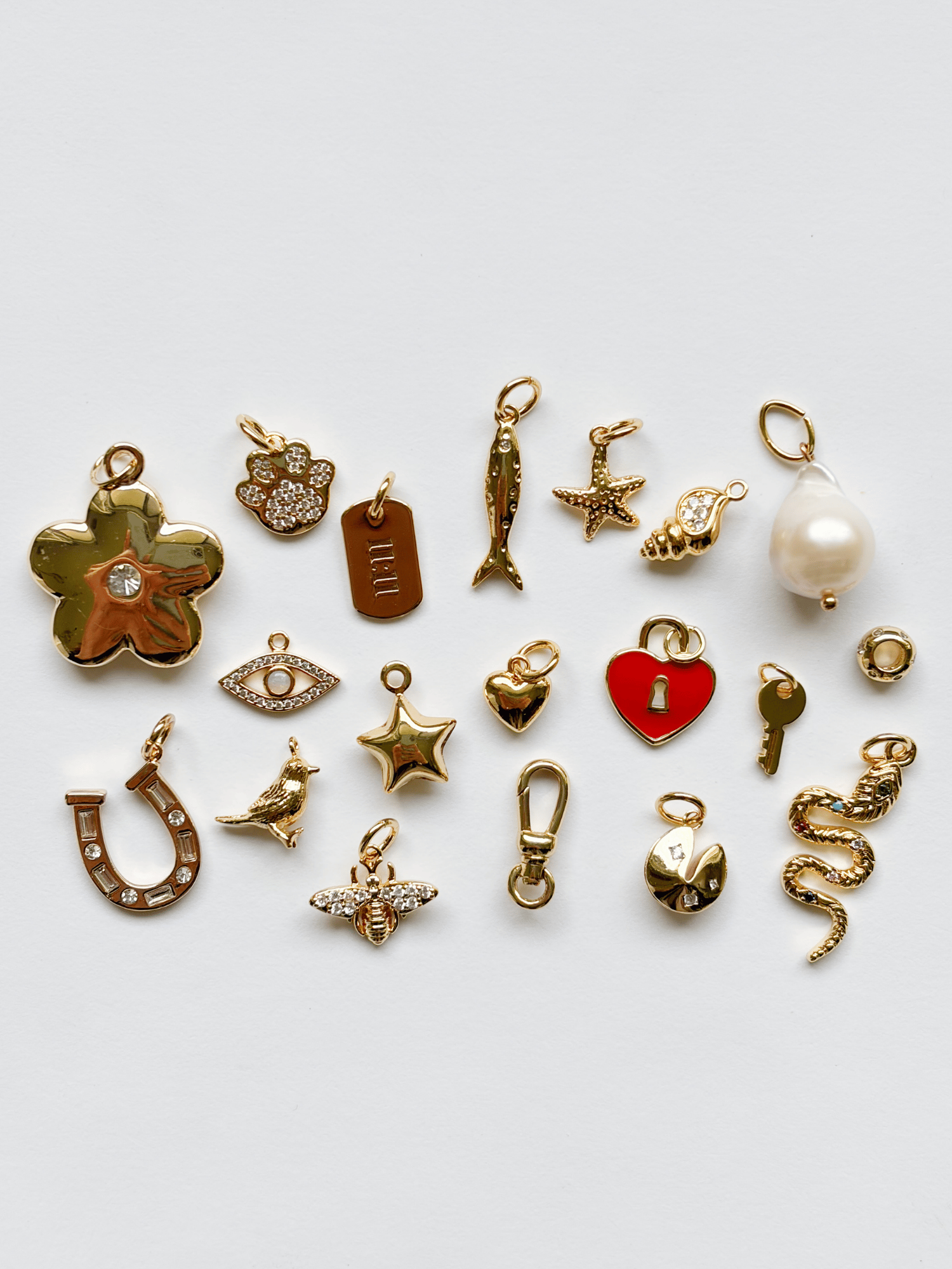 Baroque Freshwater Pearl Charm