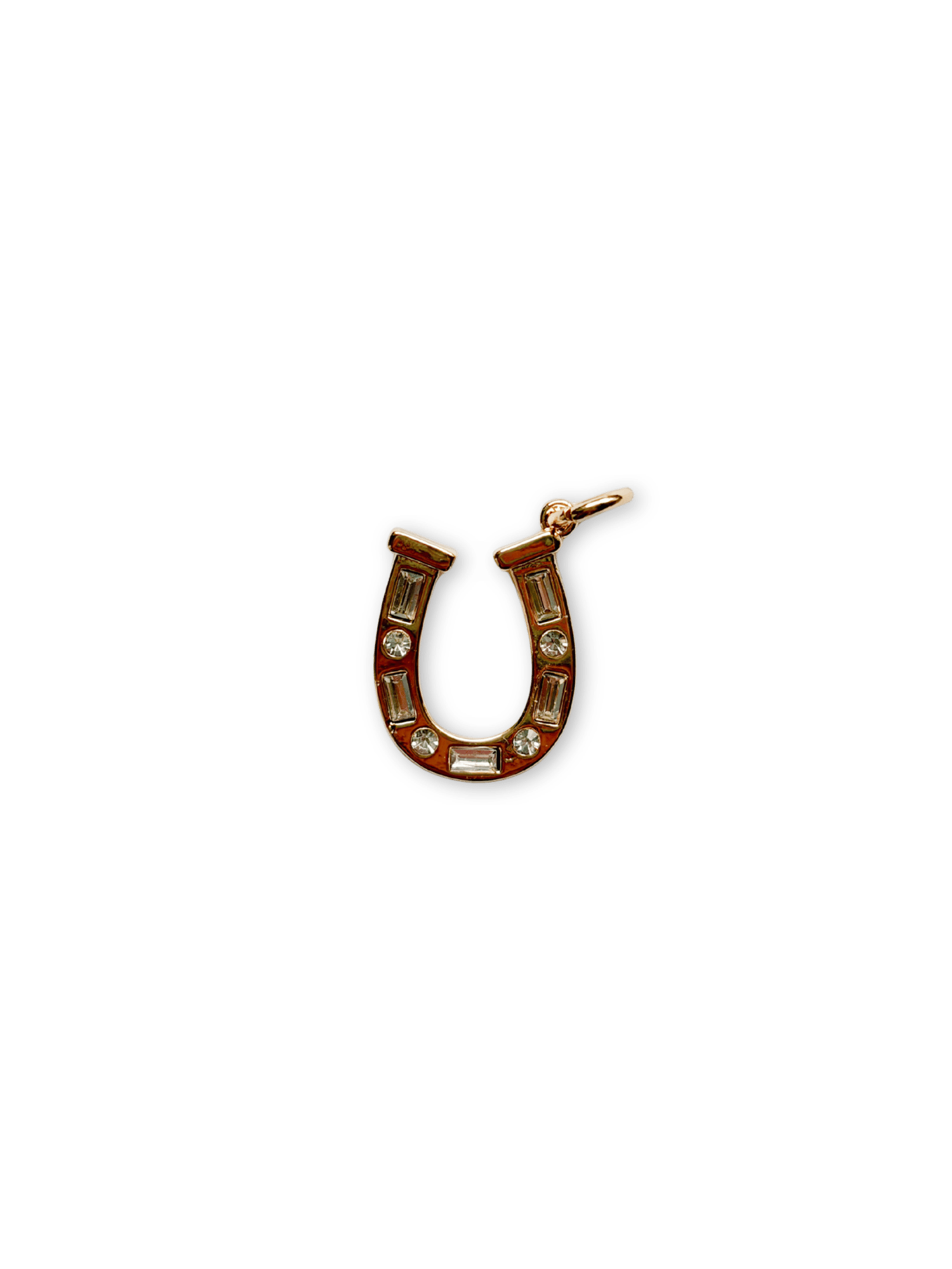 Horseshoe Charm - Gold
