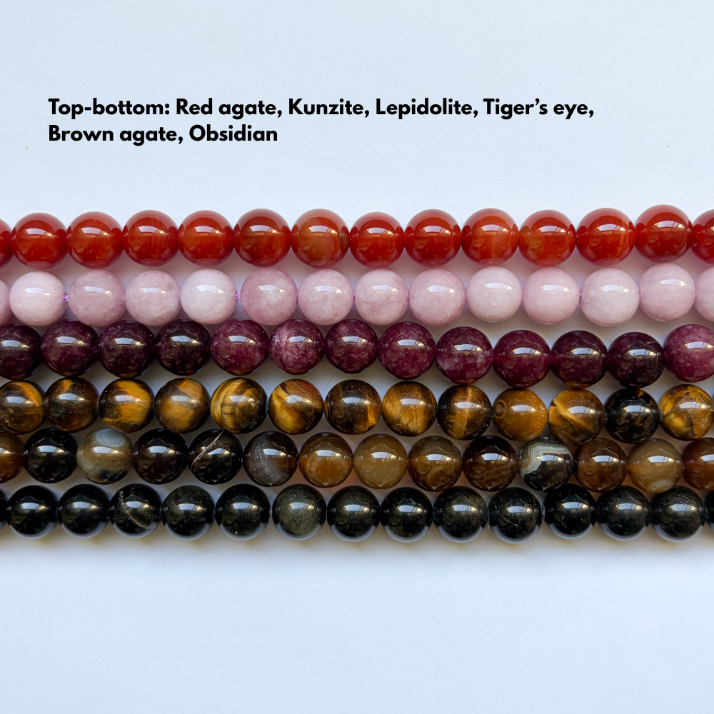 Custom Beaded Necklace - Round